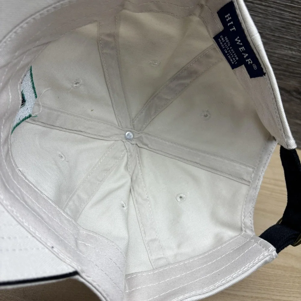 Anderson Equipment Company Hat Cap‎ Strap Back Mens White Green Logo Promo